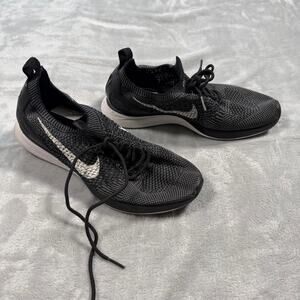 Nike Flyknit Racer Black White Running Shoes Women’s 7.5 917658-002